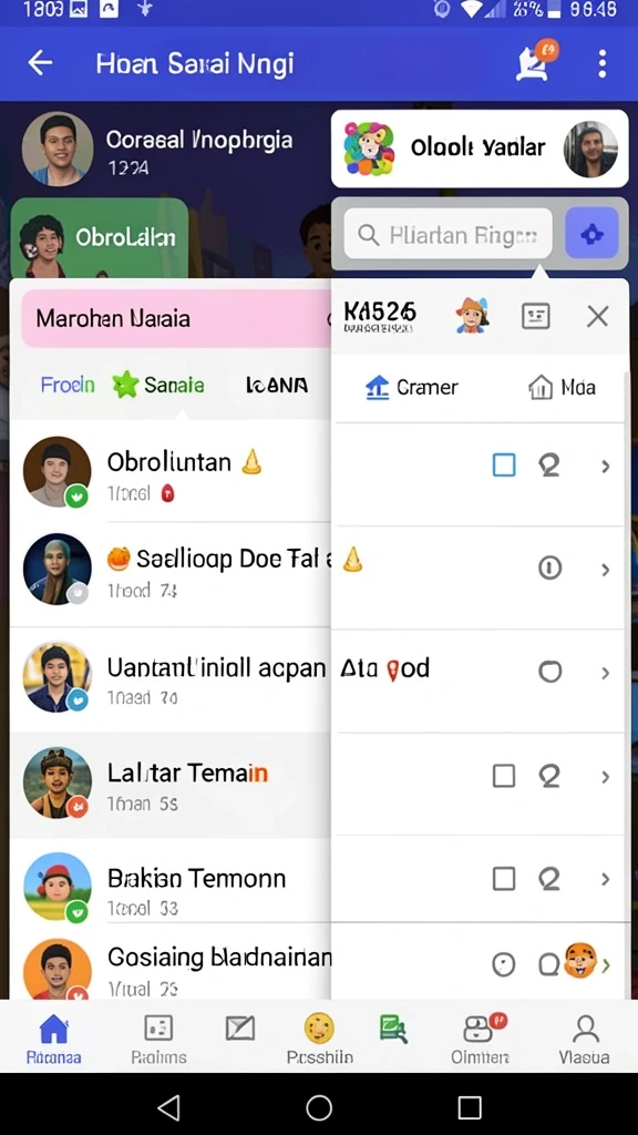 Mode permainan yang menantang dan menarik.