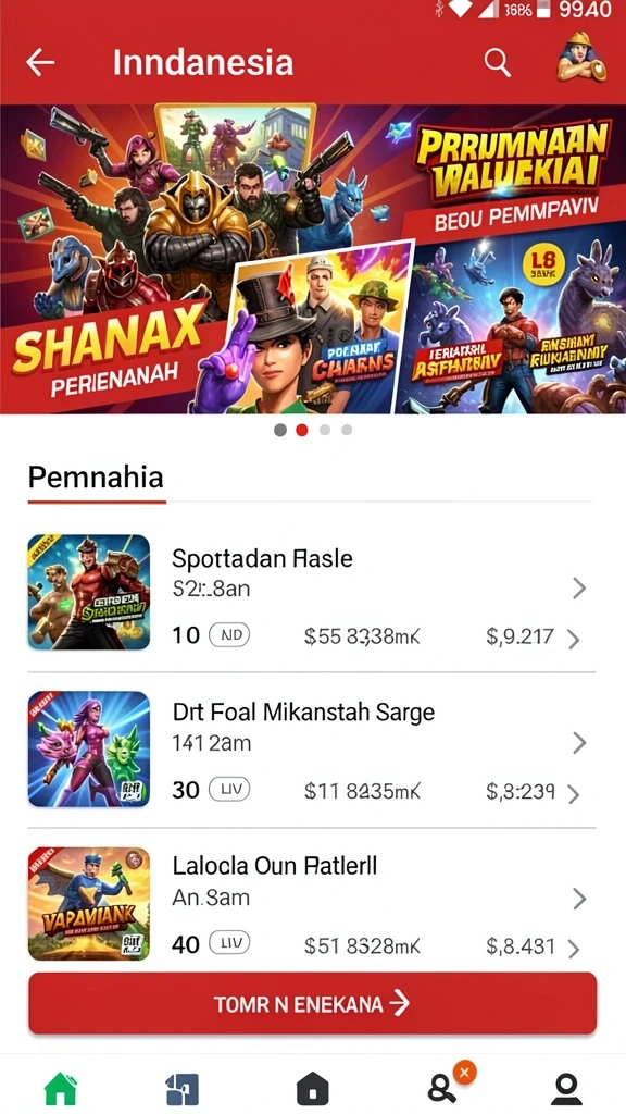 Setiap level menawarkan tantangan unik dan menarik.