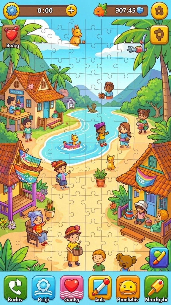 Screenshot dari misi menantang yang ada di 99ZK.