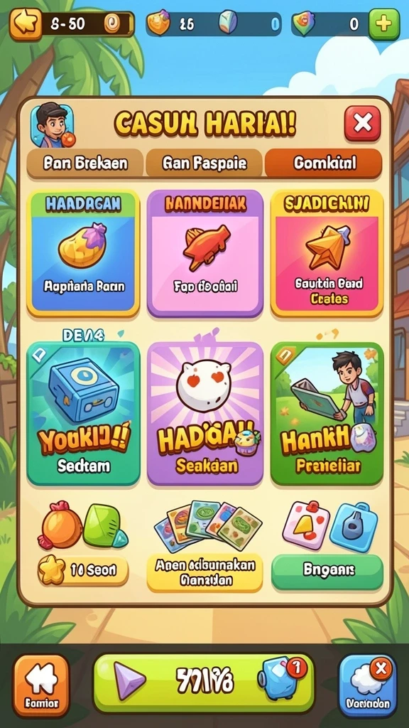 Antarmuka pengguna yang sederhana dan mudah dinavigasi.