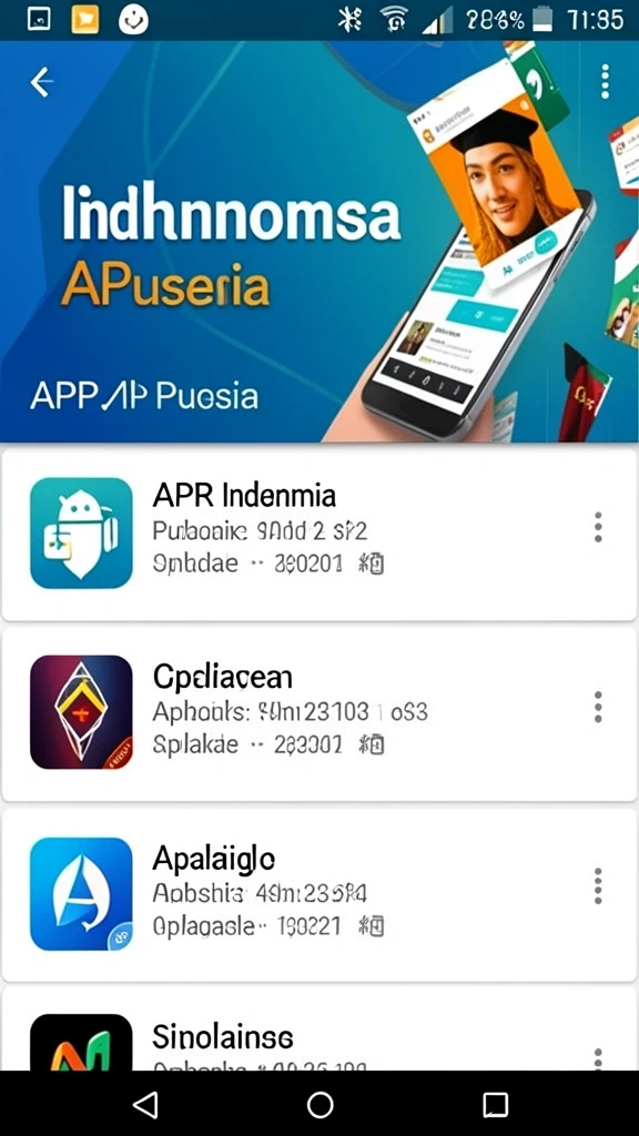 Beragam pilihan permainan yang tersedia untuk dimainkan.