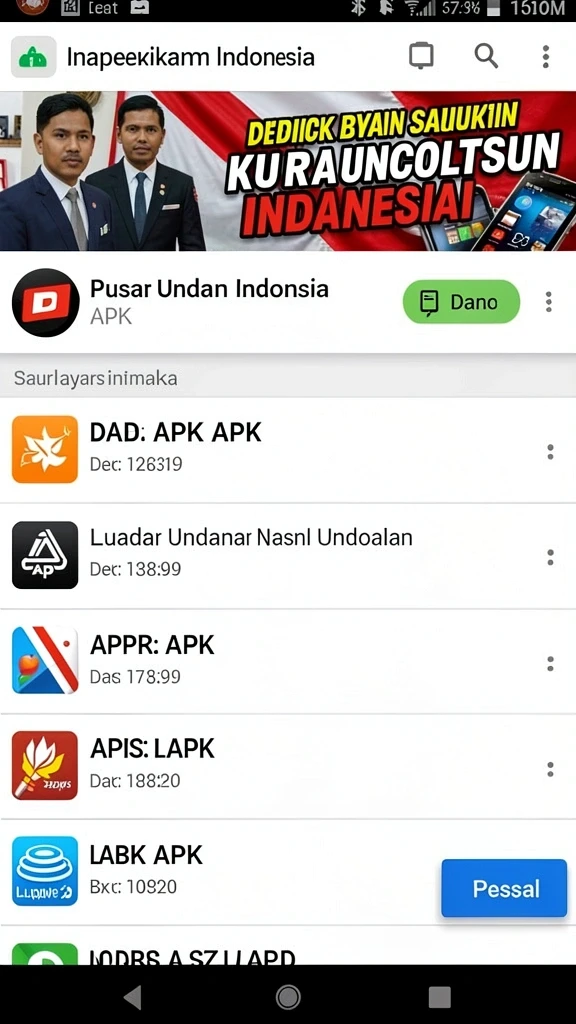 Penggambaran aksi seru dalam BEBASMAX.
