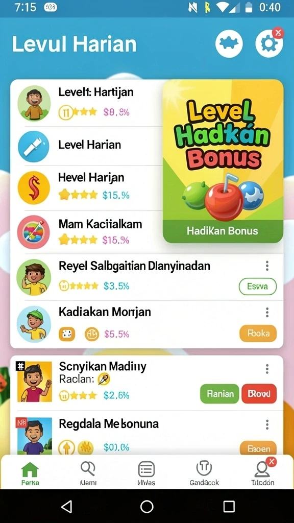 Tampilan grafis yang menakjubkan dan detail.