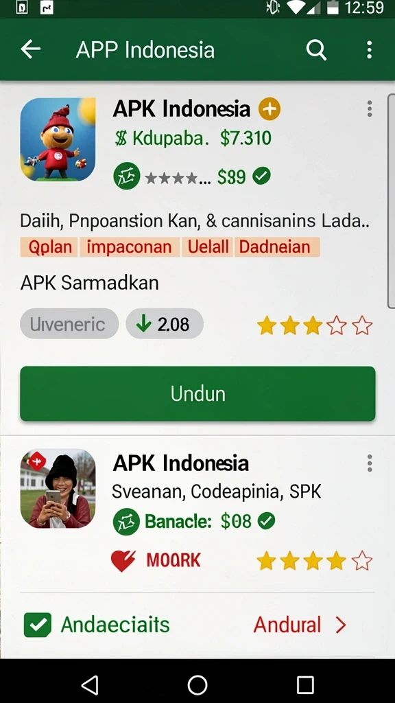 Beragam pilihan permainan yang mengasyikkan.