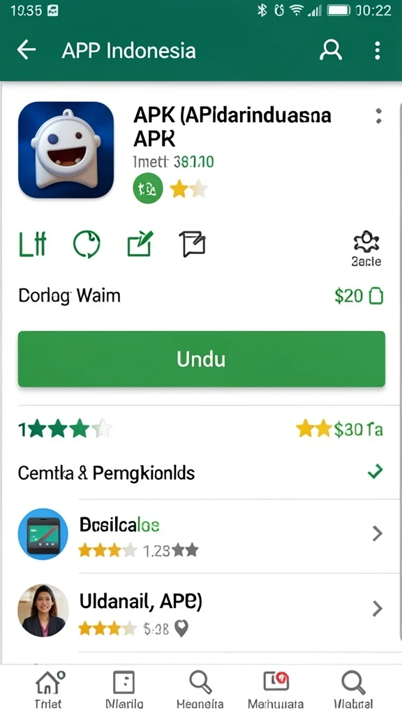 Tampilan awal permainan yang menarik.