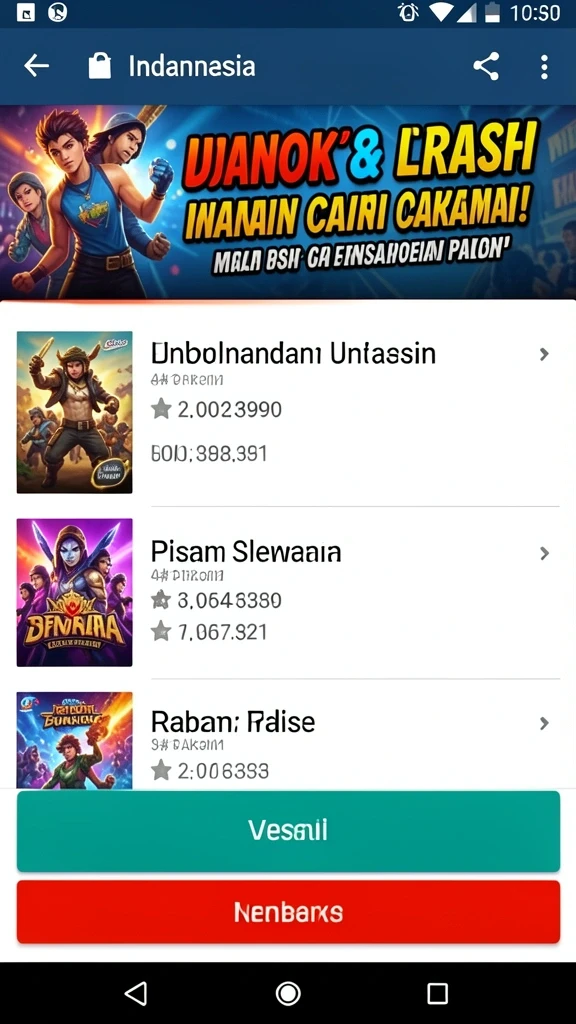 Level menantang yang siap diuji.