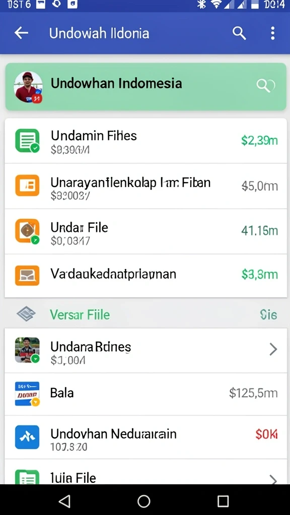 Layar permainan yang menampilkan grafis menawan.