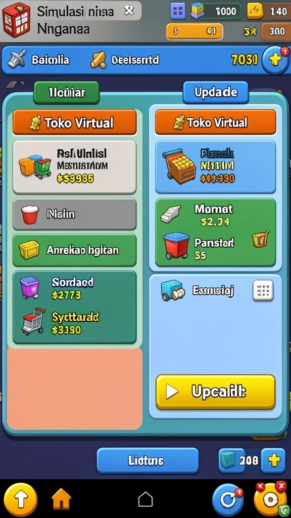Screenshot menunjukkan mode permainan baru yang menantang.
