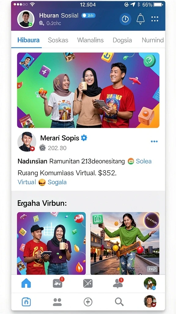 Tampilan awal FOKUS777 yang menarik dan intuitif.