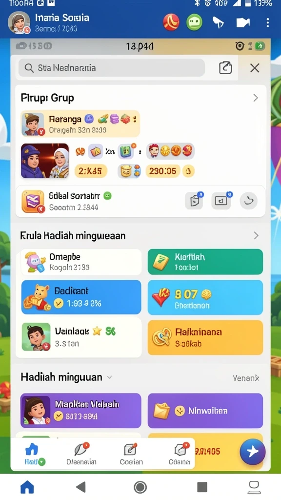Tampilan antarmuka yang user-friendly dan menarik.
