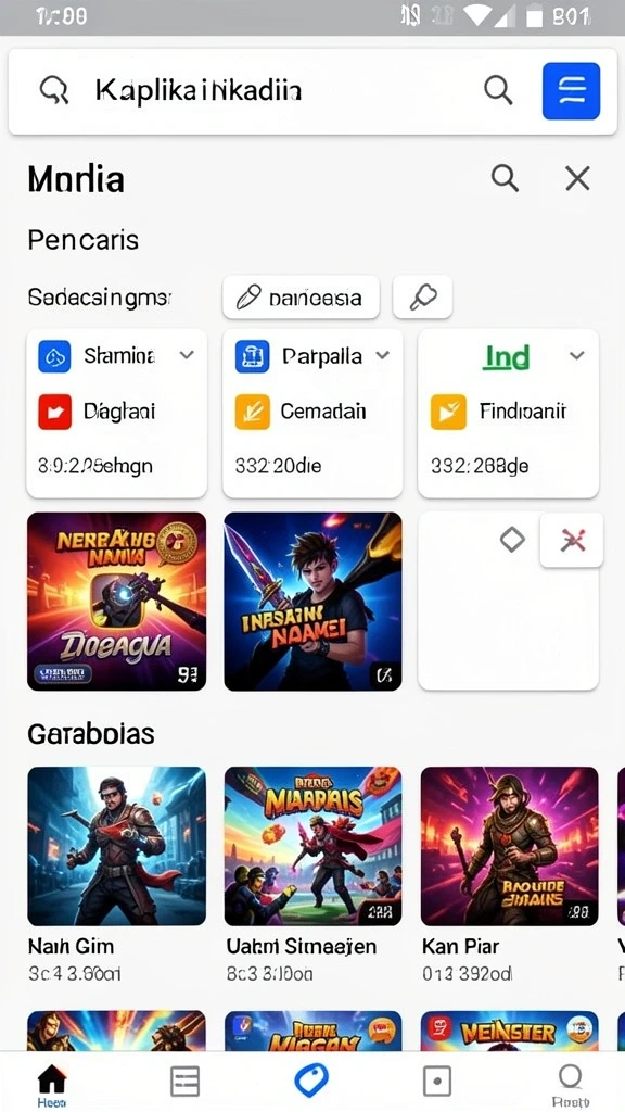 Tampilan antarmuka GOJEKVIP yang modern dan user-friendly.