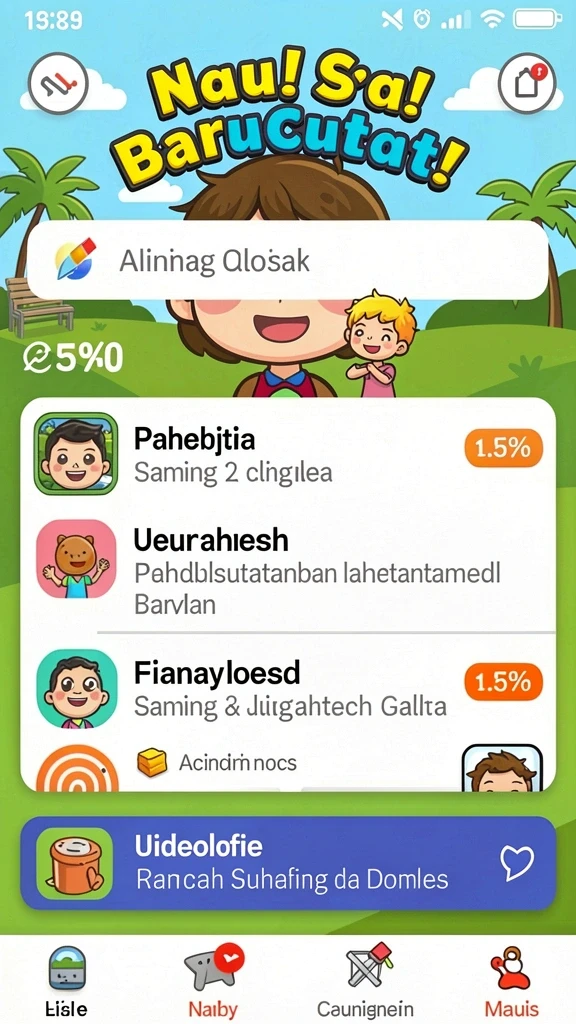 Tampilan antarmuka yang modern dan intuitif.