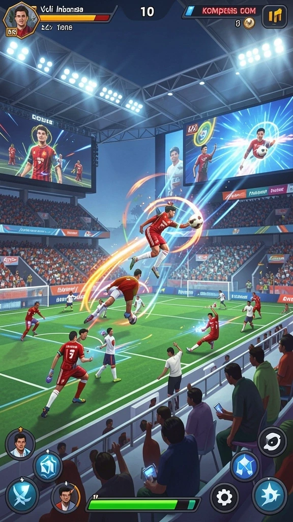 Mode multiplayer yang seru dan kompetitif.