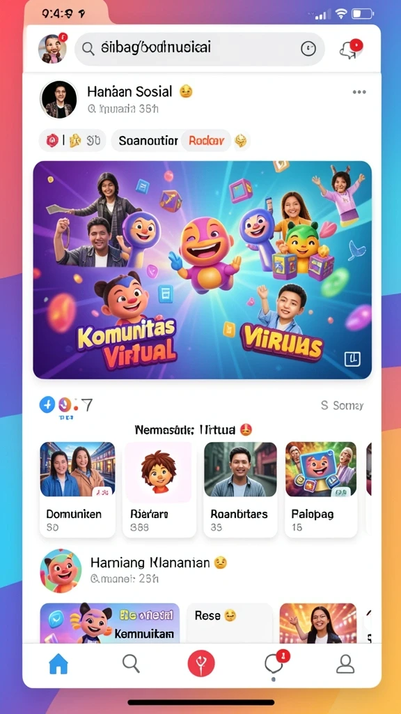 Tampilan antarmuka yang intuitif dan menarik.