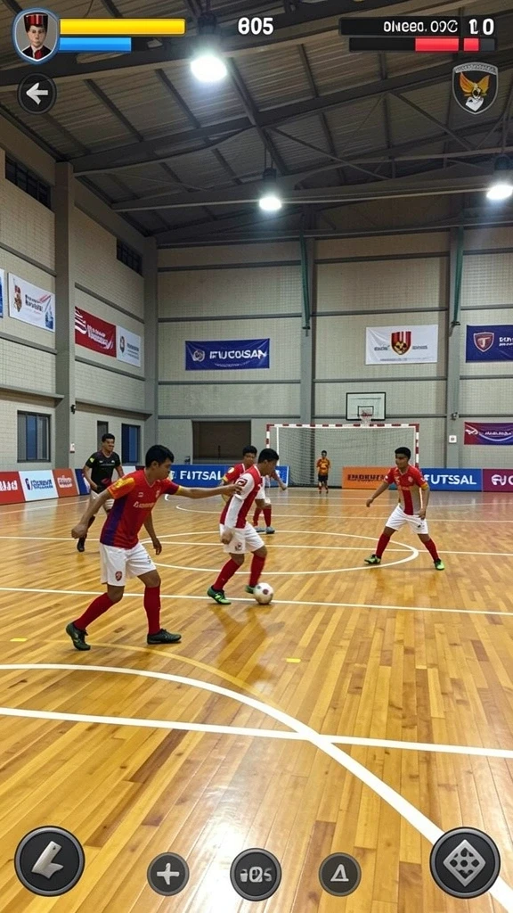 Tampilkan karakter utama dengan aksi mendebarkan.