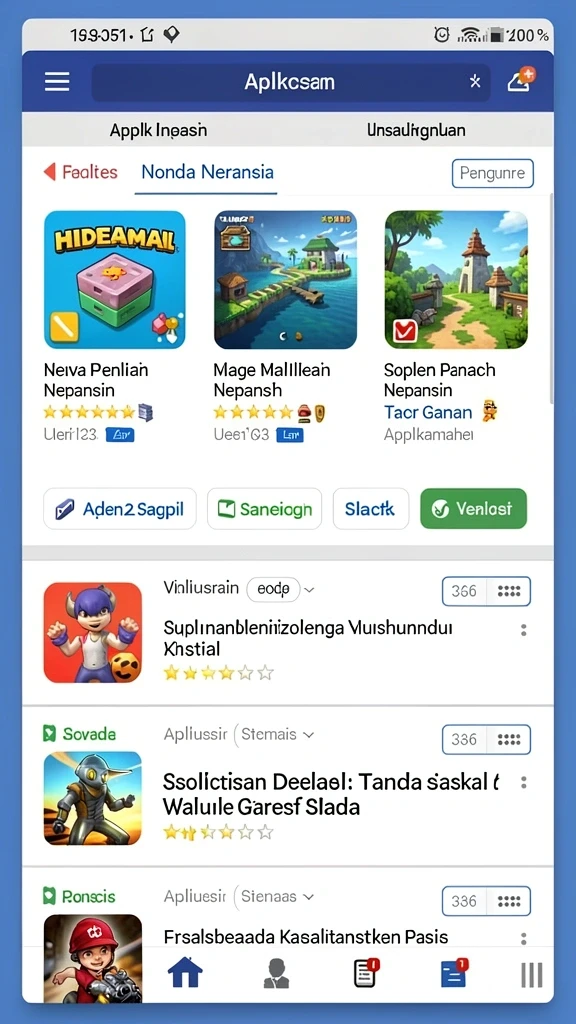 Tampilan antarmuka yang menarik dan mudah digunakan.