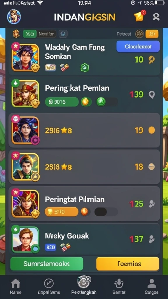 Salah satu level penuh tantangan di JP6789.