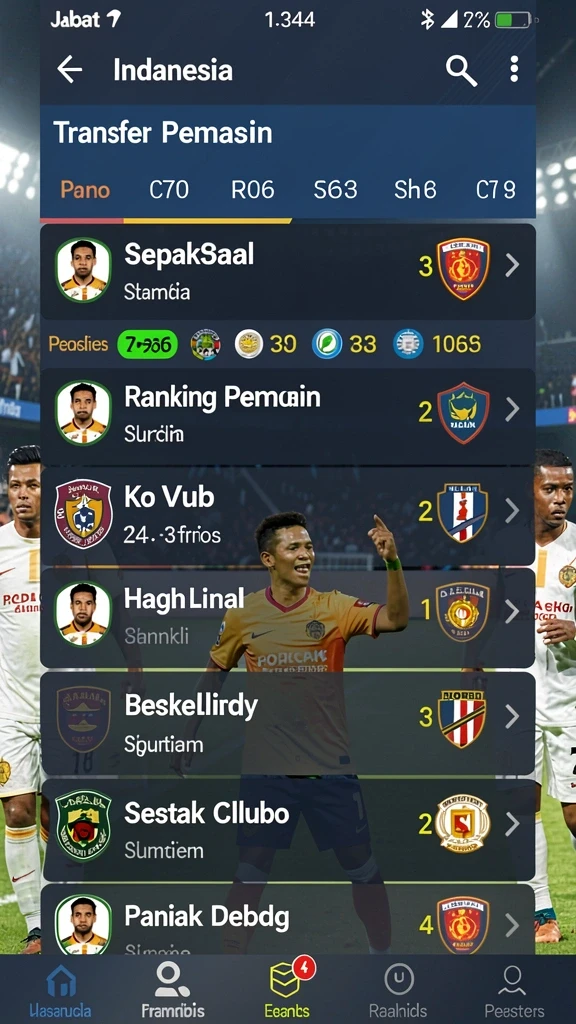 Tampilan antarmuka KOSTOTO yang menarik dan mudah digunakan.