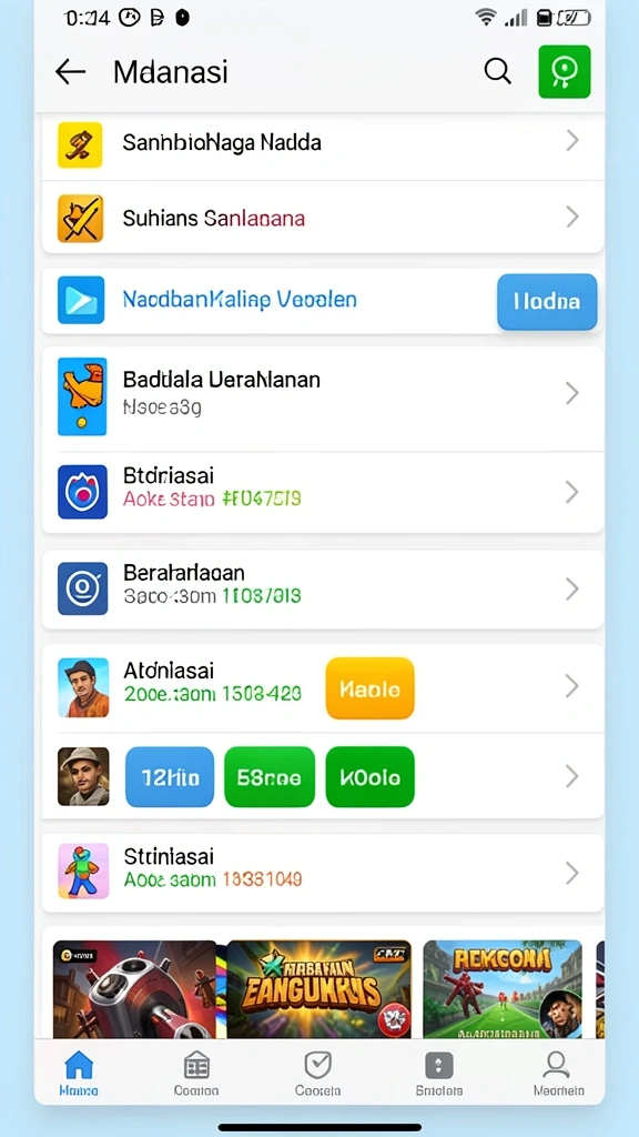 Level menantang yang harus diselesaikan.