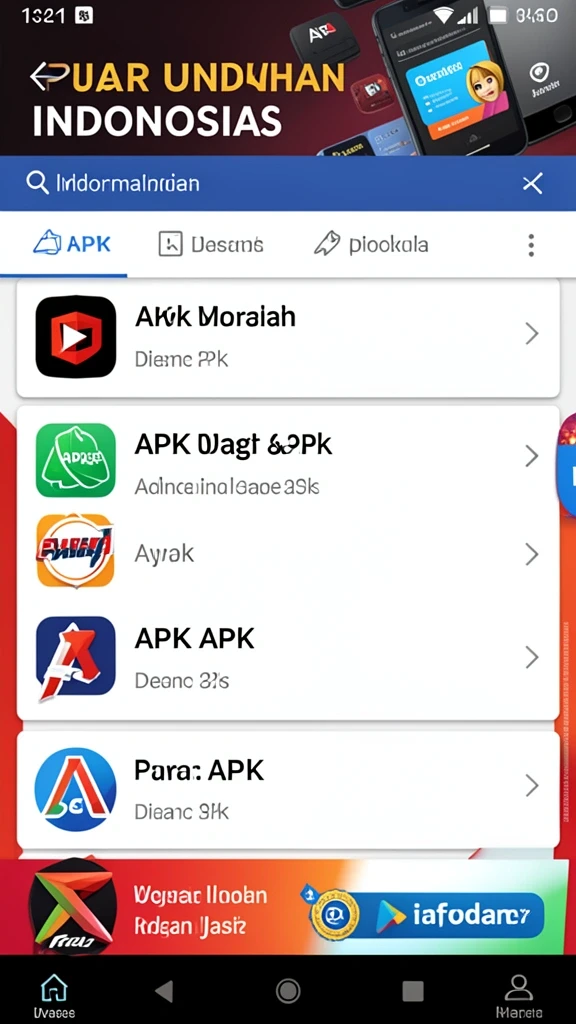Tampilan antarmuka yang menarik dan user-friendly.