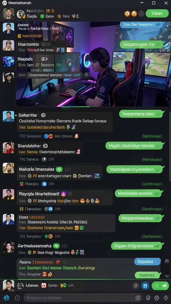 Screenshot karakter baru yang diperkenalkan dalam pembaruan.