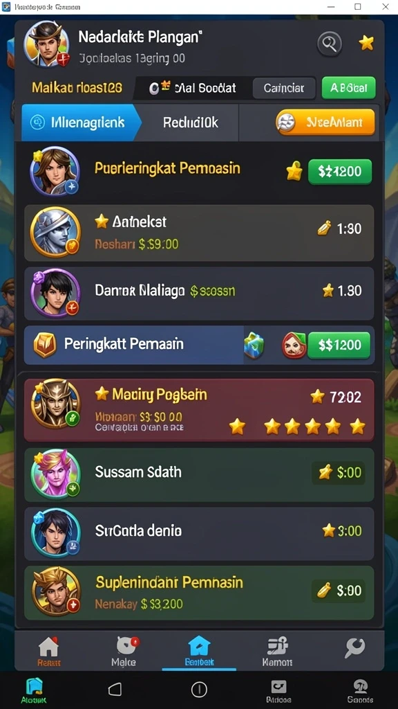 Tampilan antarmuka yang menarik dan mudah dinavigasi.