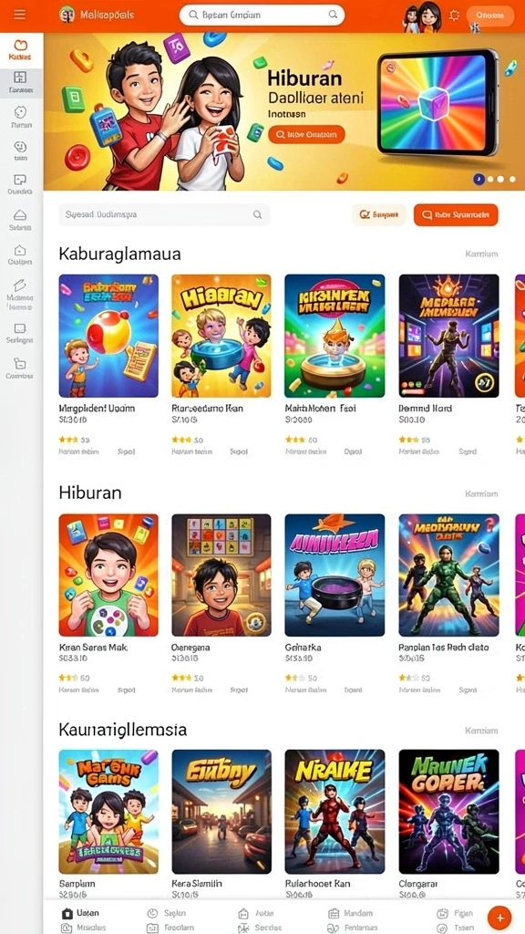 Tampilan awal PANDORA88 yang menarik dan intuitif.