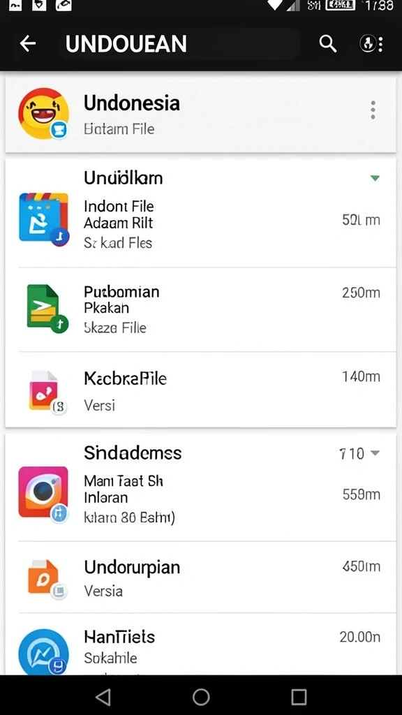 Tampilan antarmuka yang ramah pengguna.