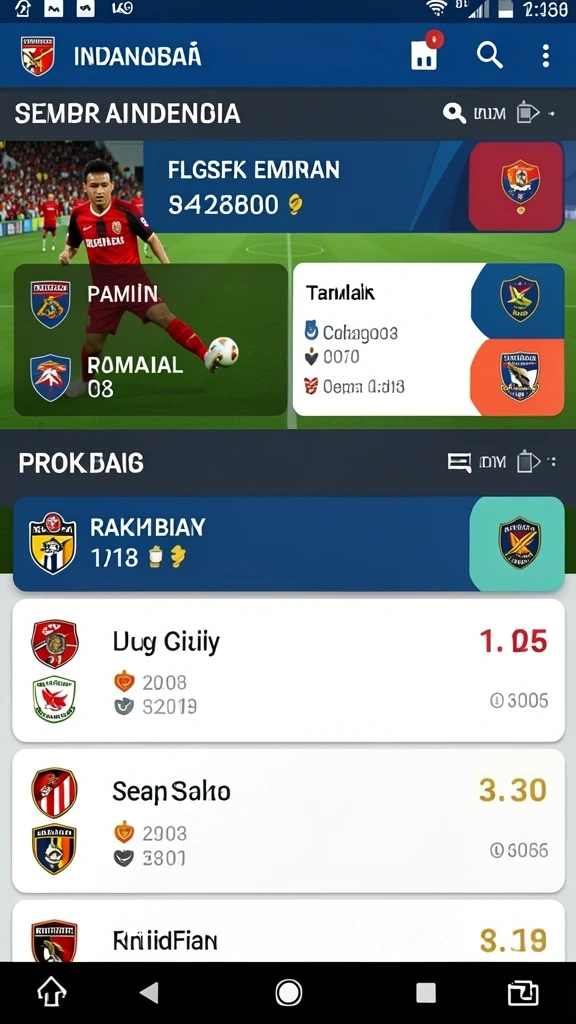 Tampilan awal yang menarik dan penuh warna.