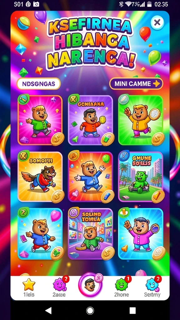 Pengalaman bermain yang menyenangkan dan mengasyikkan.