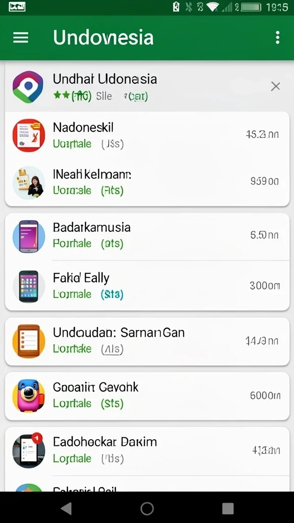 Tampilan awal yang menarik dan informatif.