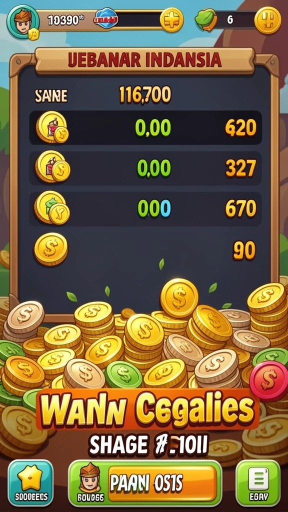 Tampilan gameplay yang mendebarkan saat bertarung.