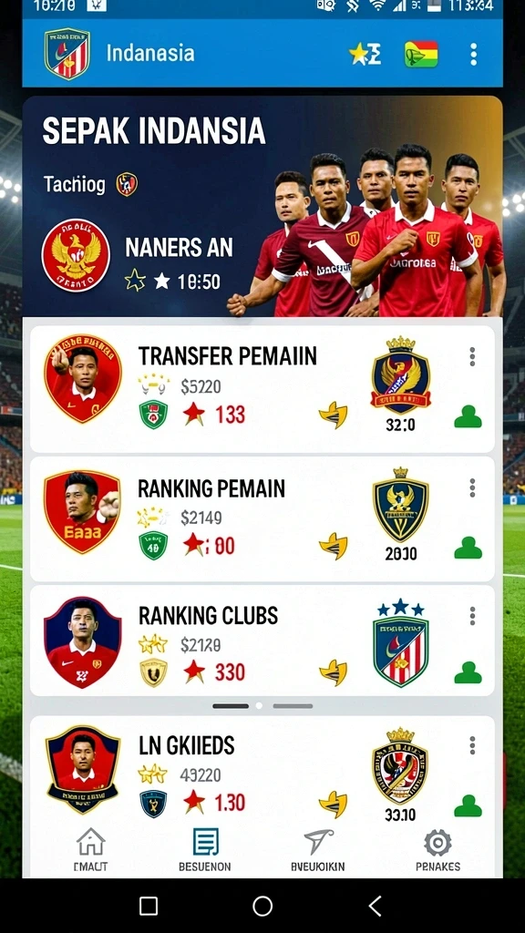 Tampilan awal SESETOTO yang menarik.
