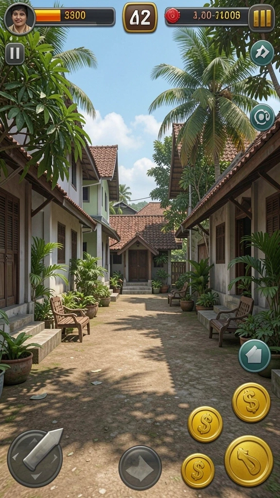 Karakter yang lengkap dengan berbagai pilihan kustomisasi.