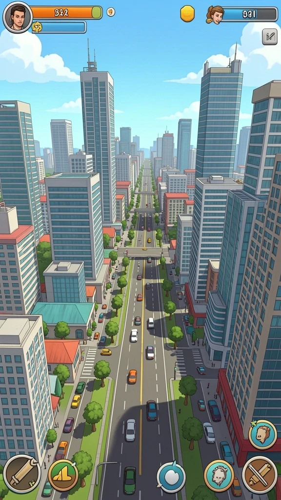 Dunia virtual yang luas untuk dijelajahi.