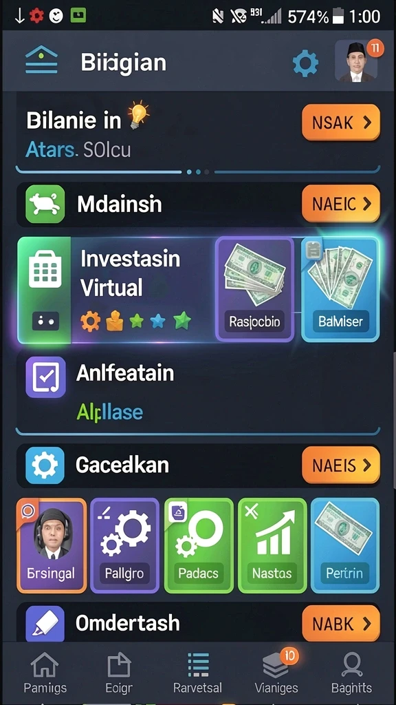 Tangkapan layar yang menunjukkan grafik menakjubkan di SOBATGAMING.