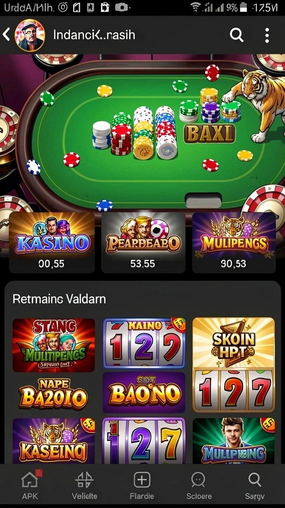 Screenshot menunjukkan tampilan grafis yang menakjubkan dan karakter utama.