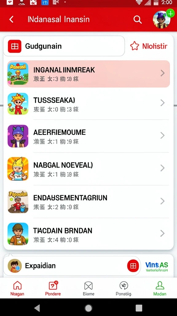 Tangkapan layar ini menampilkan salah satu tantangan menarik dalam permainan.