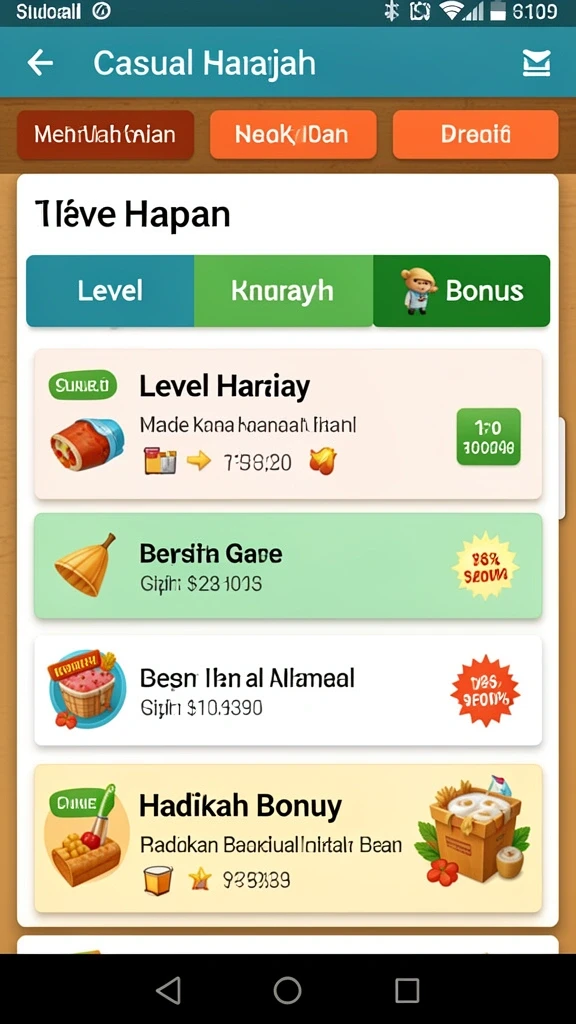 Tampilan antarmuka yang intuitif dan menarik.