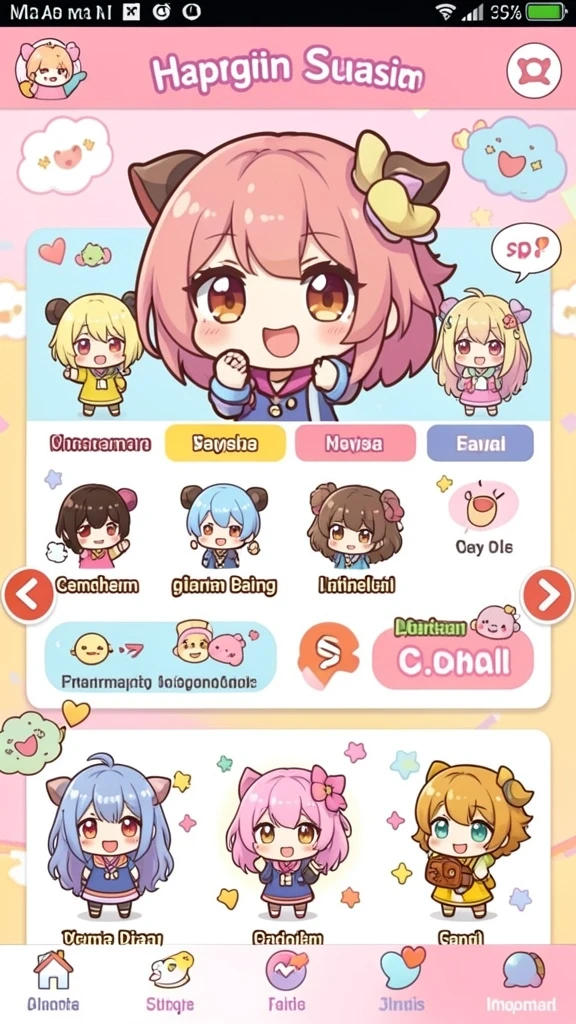 Ilustrasi gameplay yang menarik di level 1.