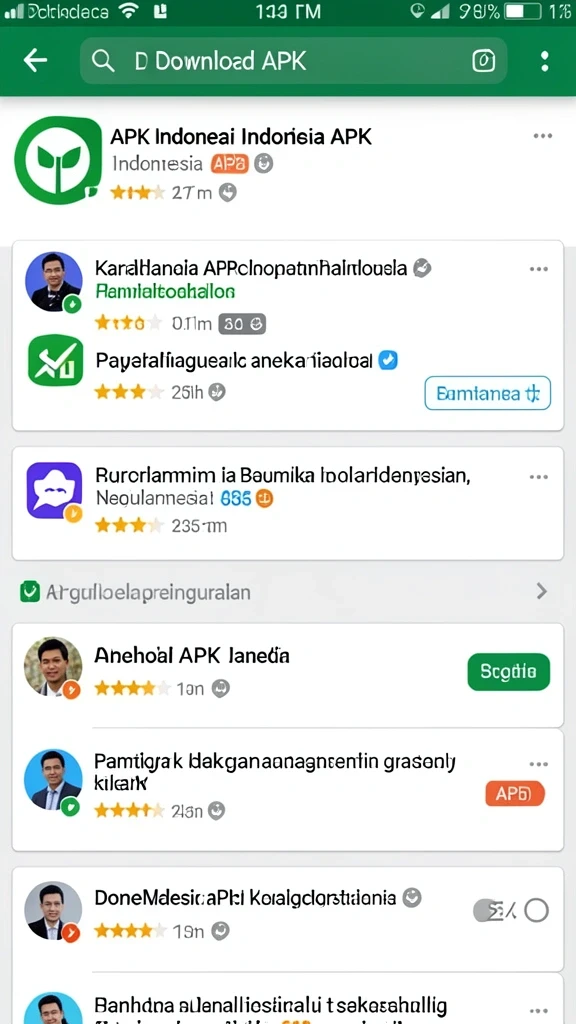 Menu permainan yang interaktif dan mudah dipahami.