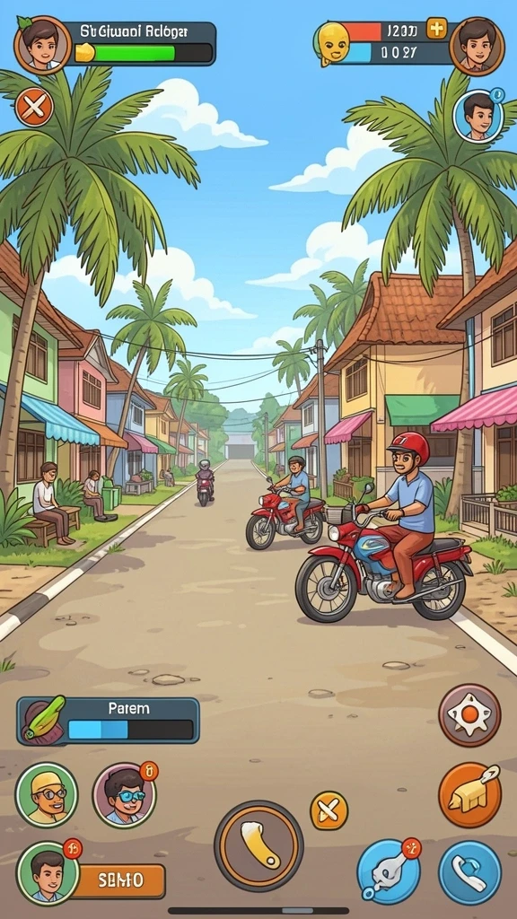 Tampilan antarmuka WASLOT yang menarik dan user-friendly.