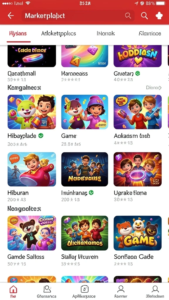 Tampilan antarmuka pengguna yang menarik dan mudah dinavigasi.