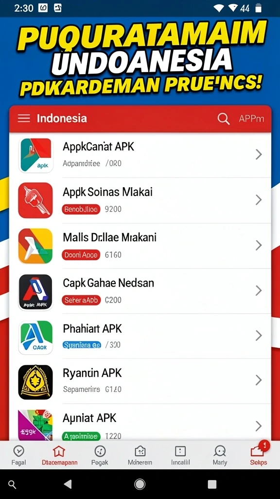 Tangkapan layar dari salah satu level menantang.