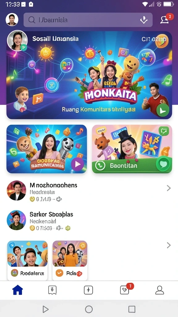 Pengalaman bermain yang kompetitif dengan teman.