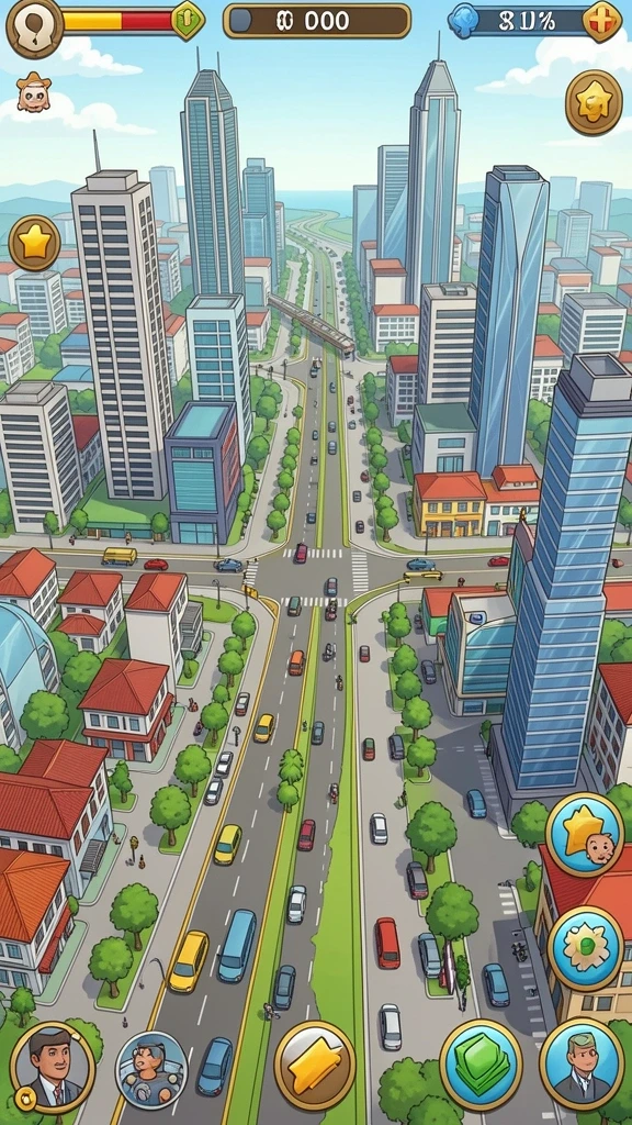 Screenshot menunjukkan petualangan di level menantang.